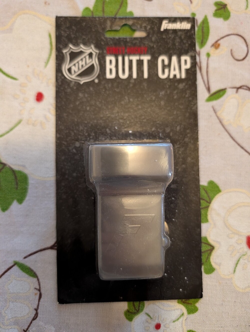 NHL Silver Butt Cap Replacement - Silver Stick End Protector